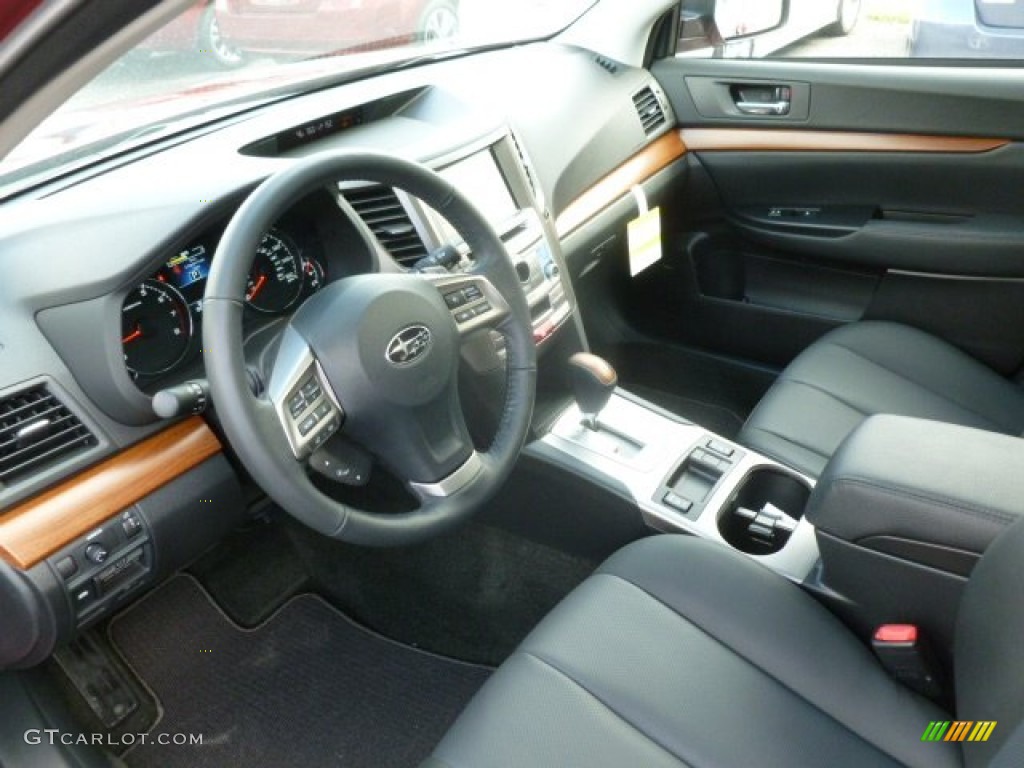 Black Interior 2013 Subaru Outback 3.6R Limited Photo #73123806