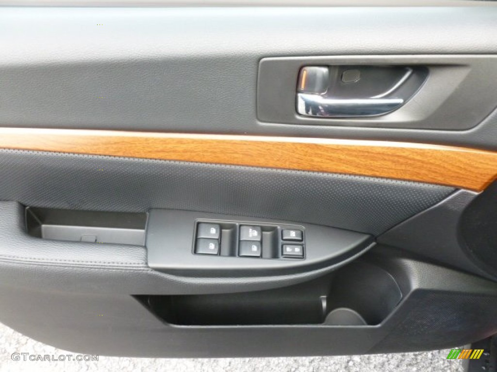 2013 Subaru Outback 3.6R Limited Black Door Panel Photo #73123815
