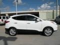 2010 Cotton White Hyundai Tucson Limited  photo #5