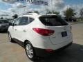 2010 Cotton White Hyundai Tucson Limited  photo #8