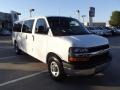 Summit White - Express LT 3500 Passenger Van Photo No. 1