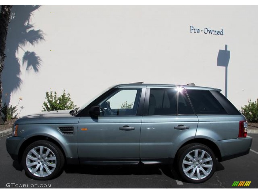 2006 Range Rover Sport HSE - Giverny Green Metallic / Ivory photo #3