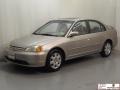 Titanium Metallic - Civic EX Sedan Photo No. 4