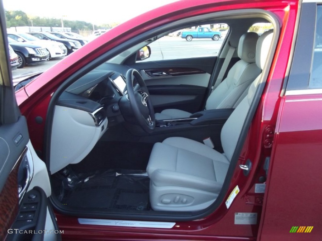 Light Platinum/Jet Black Accents Interior 2013 Cadillac ATS 3.6L Luxury Photo #73126509
