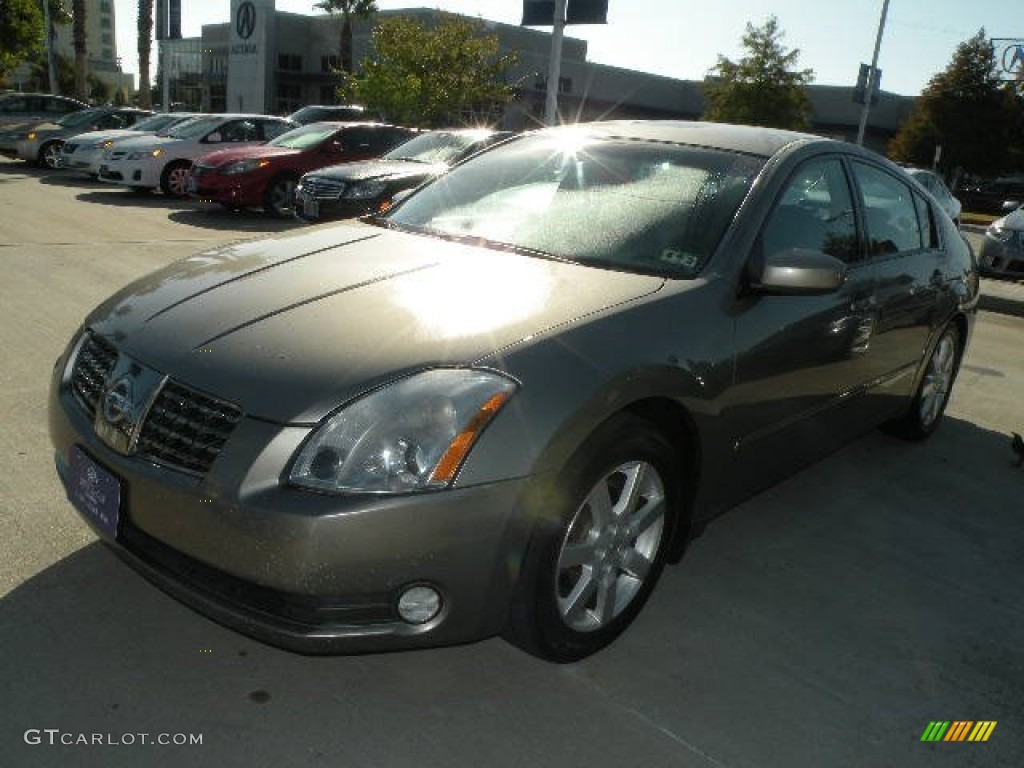 2004 Maxima 3.5 SL - Spirited Bronze / Black photo #2