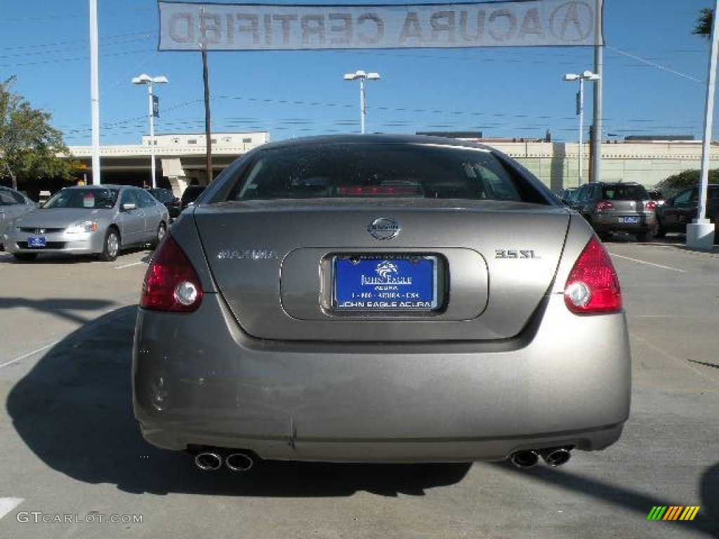 2004 Maxima 3.5 SL - Spirited Bronze / Black photo #4