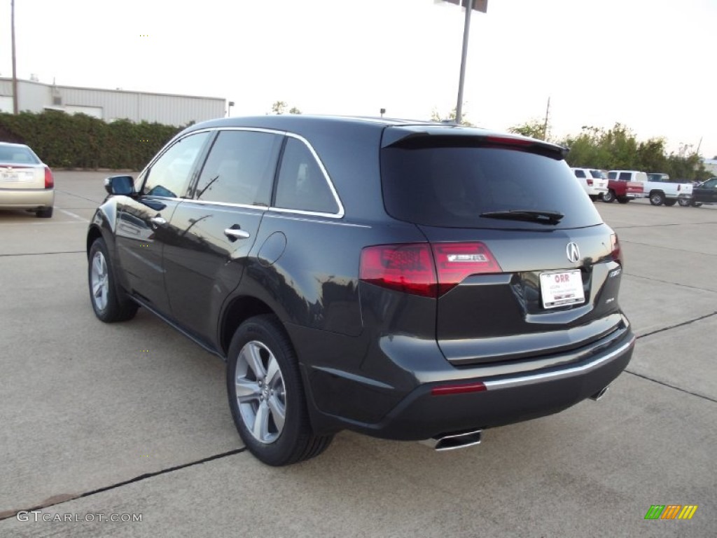 2013 MDX SH-AWD - Graphite Luster Metallic / Graystone photo #4