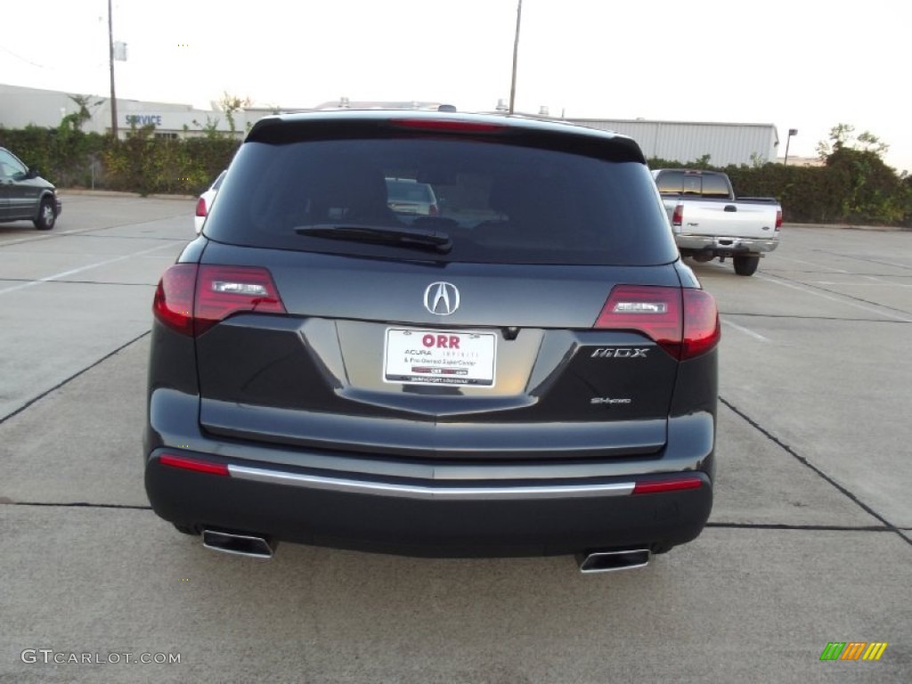 2013 MDX SH-AWD - Graphite Luster Metallic / Graystone photo #8