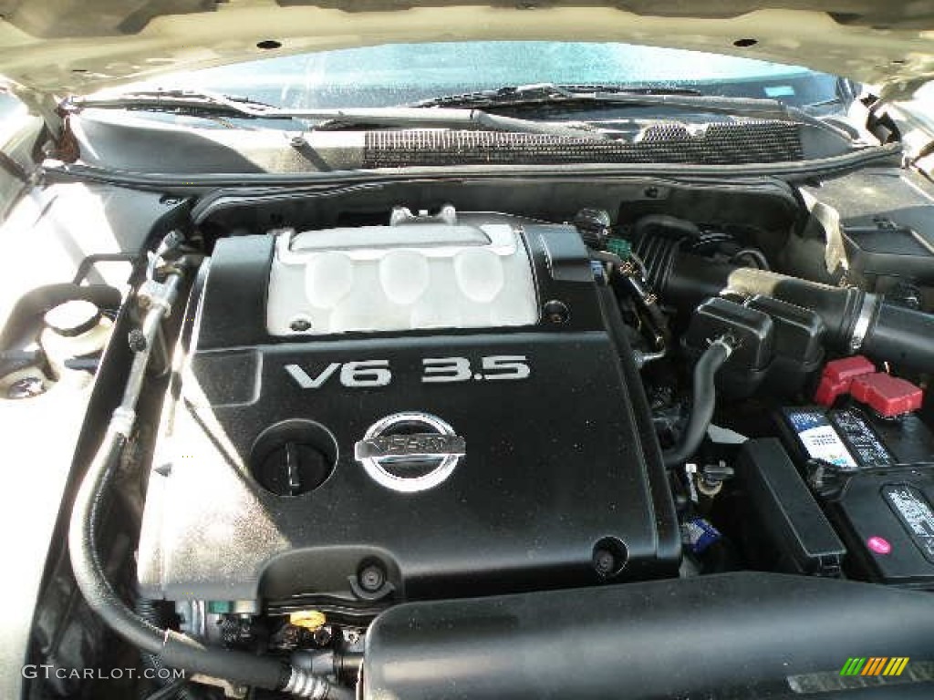 2004 Maxima 3.5 SL - Spirited Bronze / Black photo #25