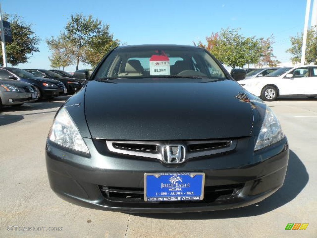 2004 Accord EX V6 Sedan - Deep Green Pearl / Ivory photo #3