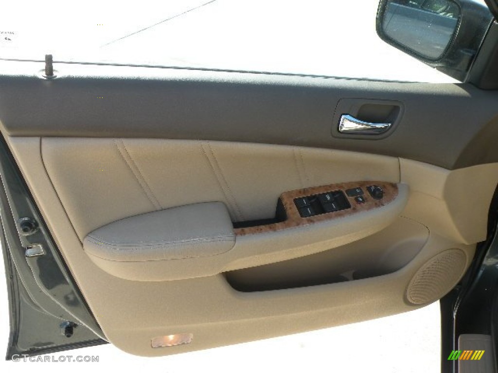 2004 Accord EX V6 Sedan - Deep Green Pearl / Ivory photo #10