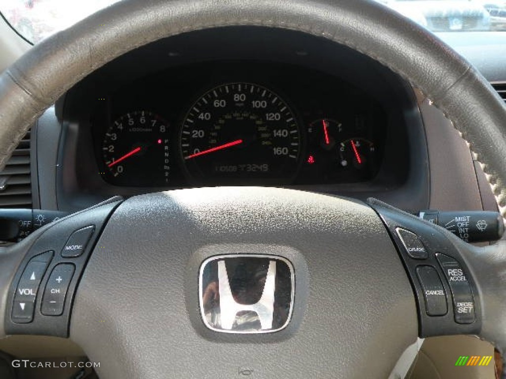 2004 Accord EX V6 Sedan - Deep Green Pearl / Ivory photo #17