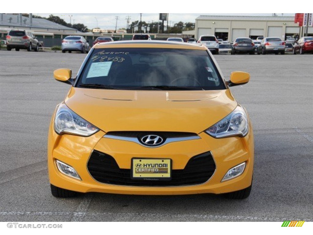 2012 Veloster  - 26.2 Yellow / Black photo #1