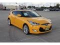 26.2 Yellow 2012 Hyundai Veloster Standard Veloster Model Exterior