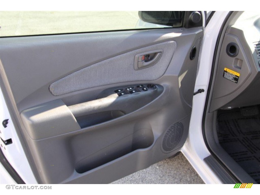 2007 Tucson GLS - Stone White / Gray photo #9