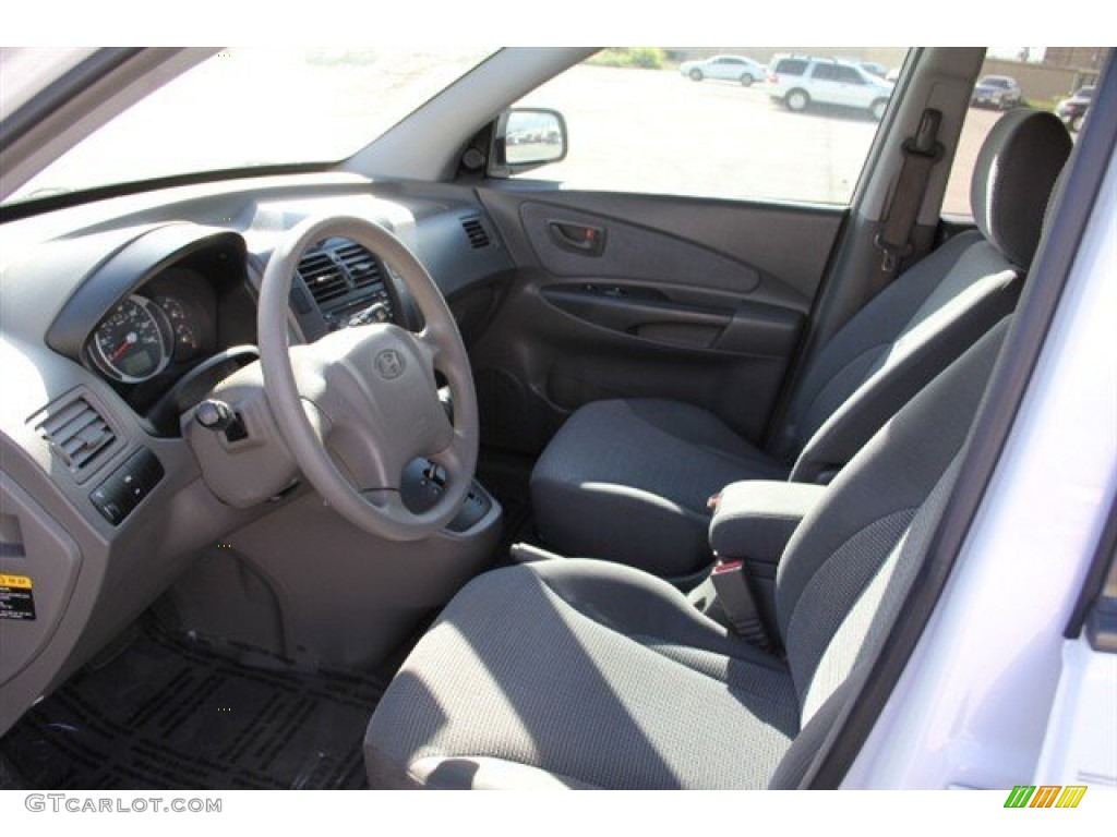 2007 Tucson GLS - Stone White / Gray photo #11