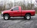 2007 Inferno Red Crystal Pearl Dodge Ram 1500 TRX4 Off Road Regular Cab 4x4  photo #4