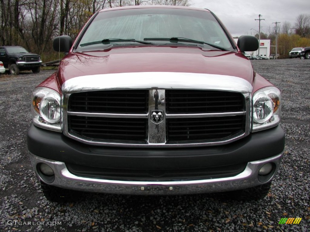 2007 Ram 1500 TRX4 Off Road Regular Cab 4x4 - Inferno Red Crystal Pearl / Medium Slate Gray photo #19