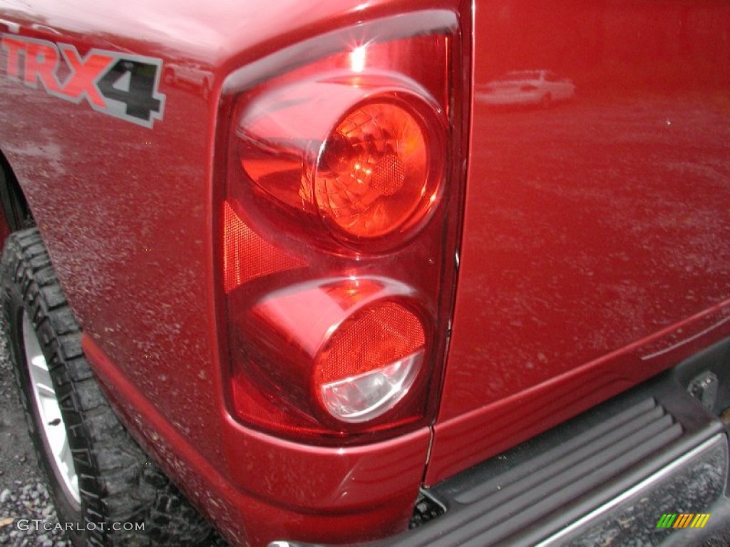 2007 Ram 1500 TRX4 Off Road Regular Cab 4x4 - Inferno Red Crystal Pearl / Medium Slate Gray photo #31