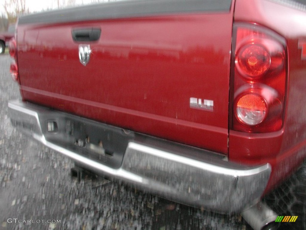 2007 Ram 1500 TRX4 Off Road Regular Cab 4x4 - Inferno Red Crystal Pearl / Medium Slate Gray photo #32