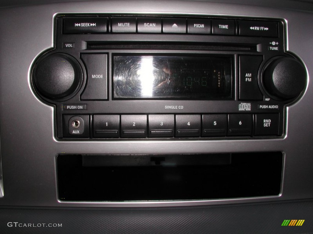 2007 Dodge Ram 1500 TRX4 Off Road Regular Cab 4x4 Audio System Photos