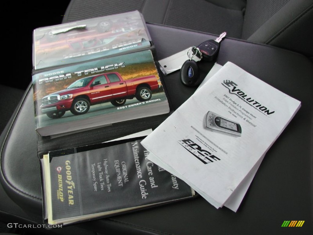 2007 Dodge Ram 1500 TRX4 Off Road Regular Cab 4x4 Books/Manuals Photo #73130067