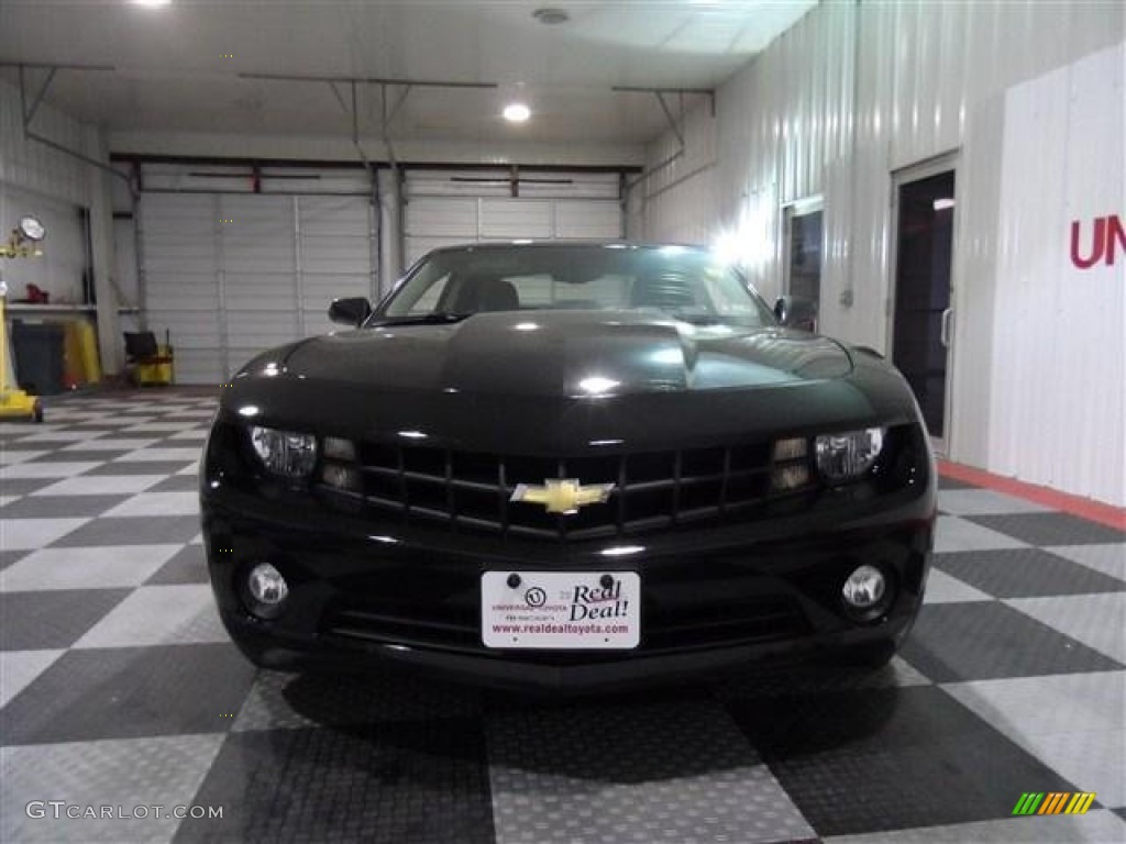 2012 Camaro LT Coupe - Black / Gray photo #2