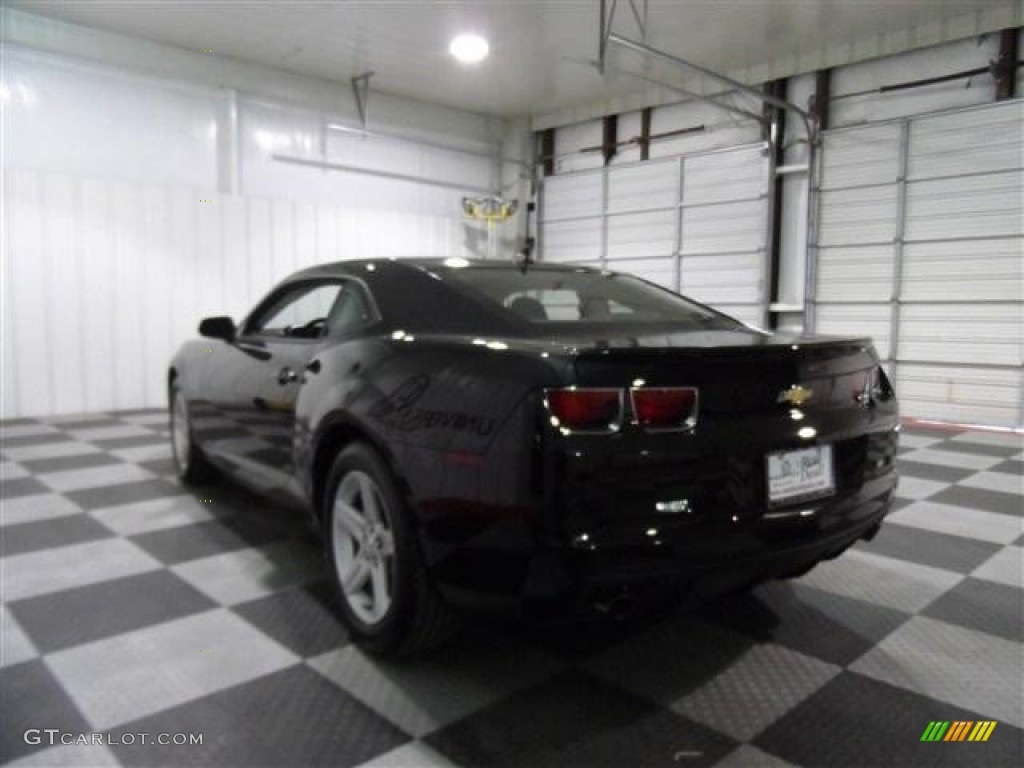 2012 Camaro LT Coupe - Black / Gray photo #5