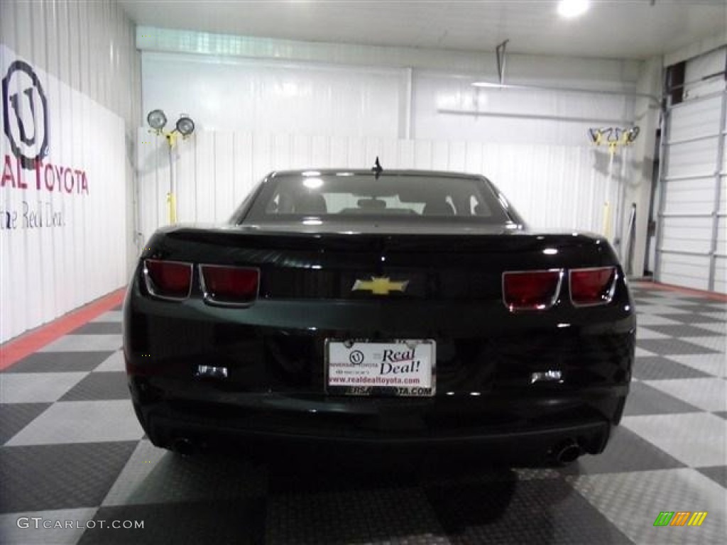 2012 Camaro LT Coupe - Black / Gray photo #6