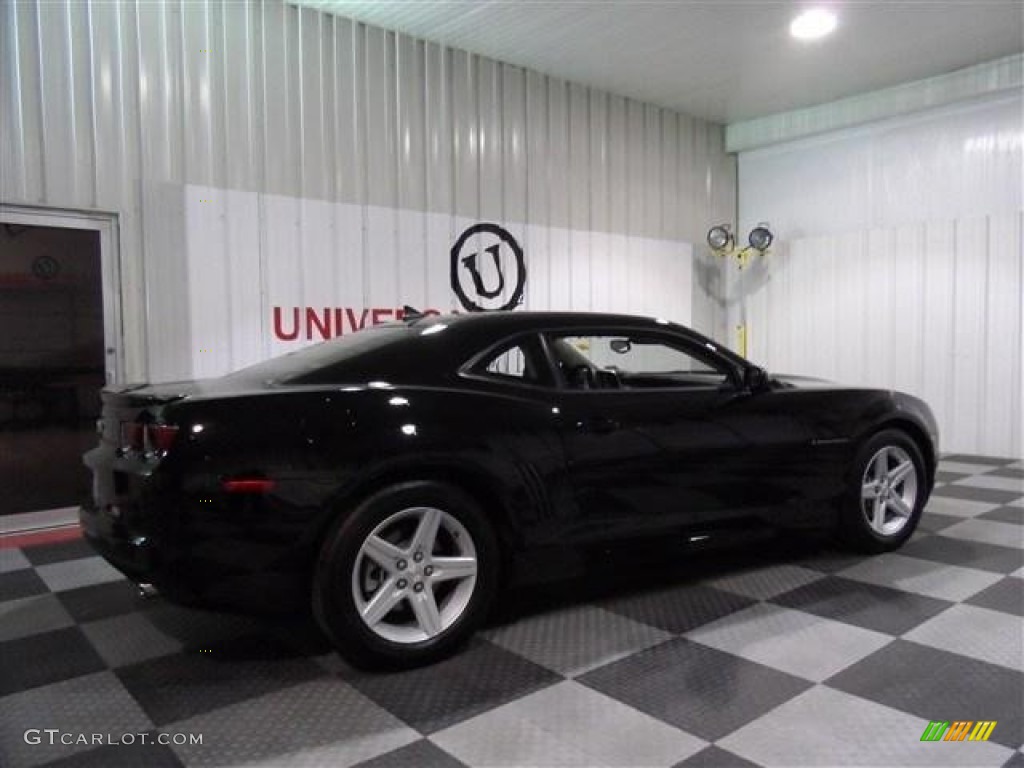 2012 Camaro LT Coupe - Black / Gray photo #7
