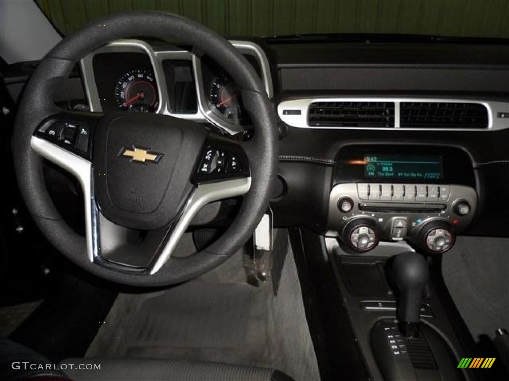 2012 Camaro LT Coupe - Black / Gray photo #13