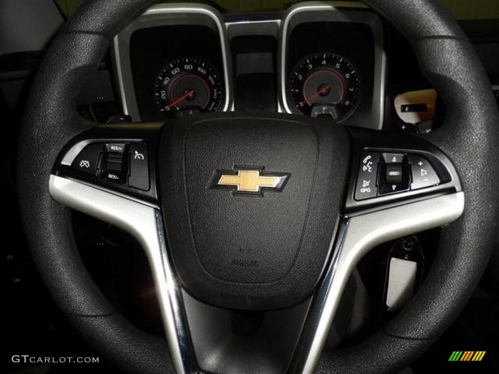 2012 Camaro LT Coupe - Black / Gray photo #15