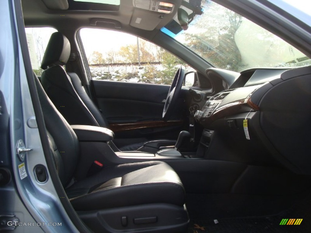 2011 Accord EX-L V6 Sedan - Celestial Blue Metallic / Black photo #12