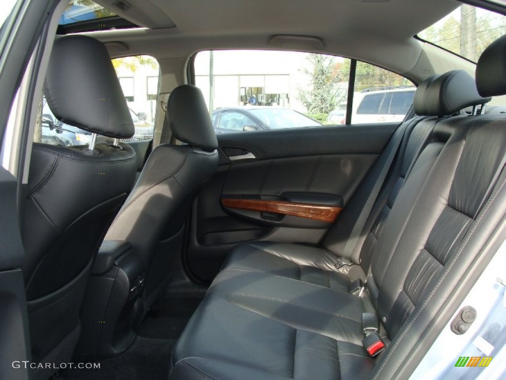 Black Interior 2011 Honda Accord EX-L V6 Sedan Photo #73130476