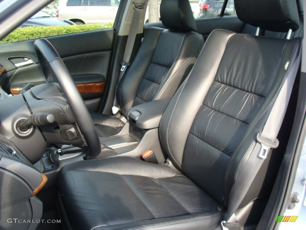 Black Interior 2011 Honda Accord EX-L V6 Sedan Photo #73130529