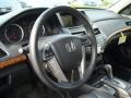 Black 2011 Honda Accord EX-L V6 Sedan Steering Wheel