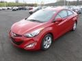 2013 Volcanic Red Hyundai Elantra Coupe GS  photo #3