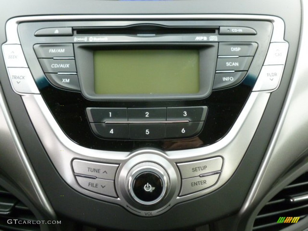 2013 Elantra Coupe GS - Volcanic Red / Gray photo #19
