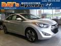2013 Silver Hyundai Elantra Coupe SE  photo #1