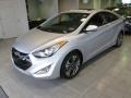 2013 Silver Hyundai Elantra Coupe SE  photo #3