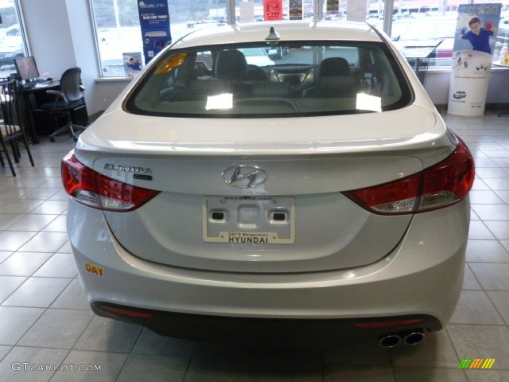 2013 Elantra Coupe SE - Silver / Black photo #5