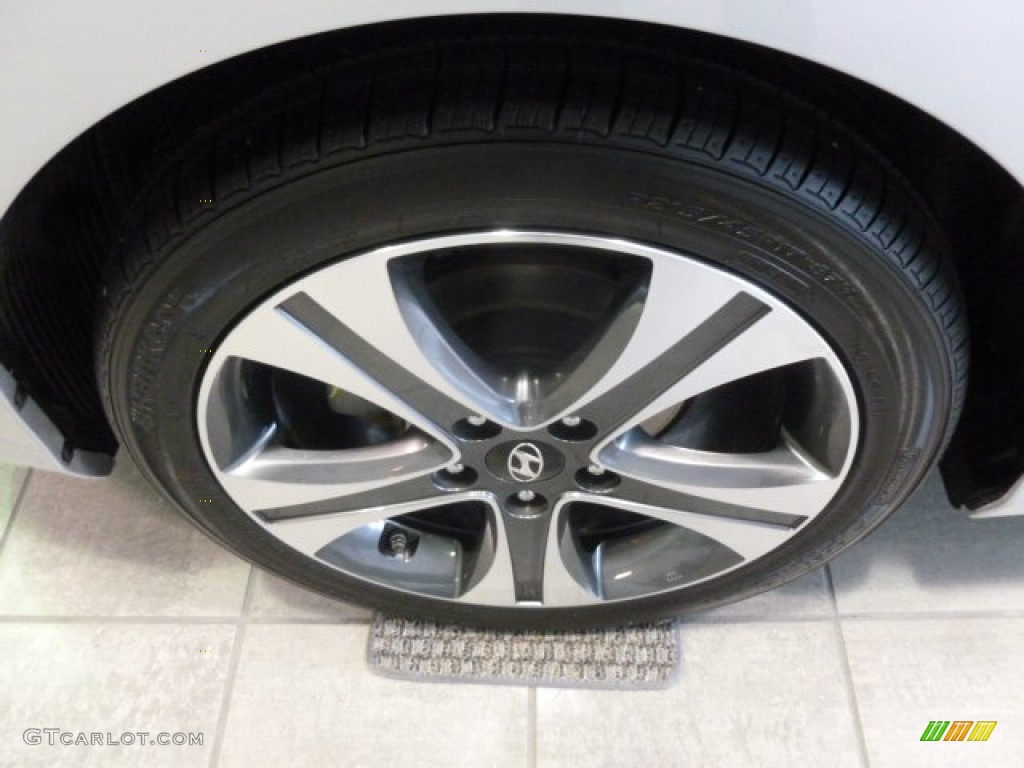 2013 Elantra Coupe SE - Silver / Black photo #8