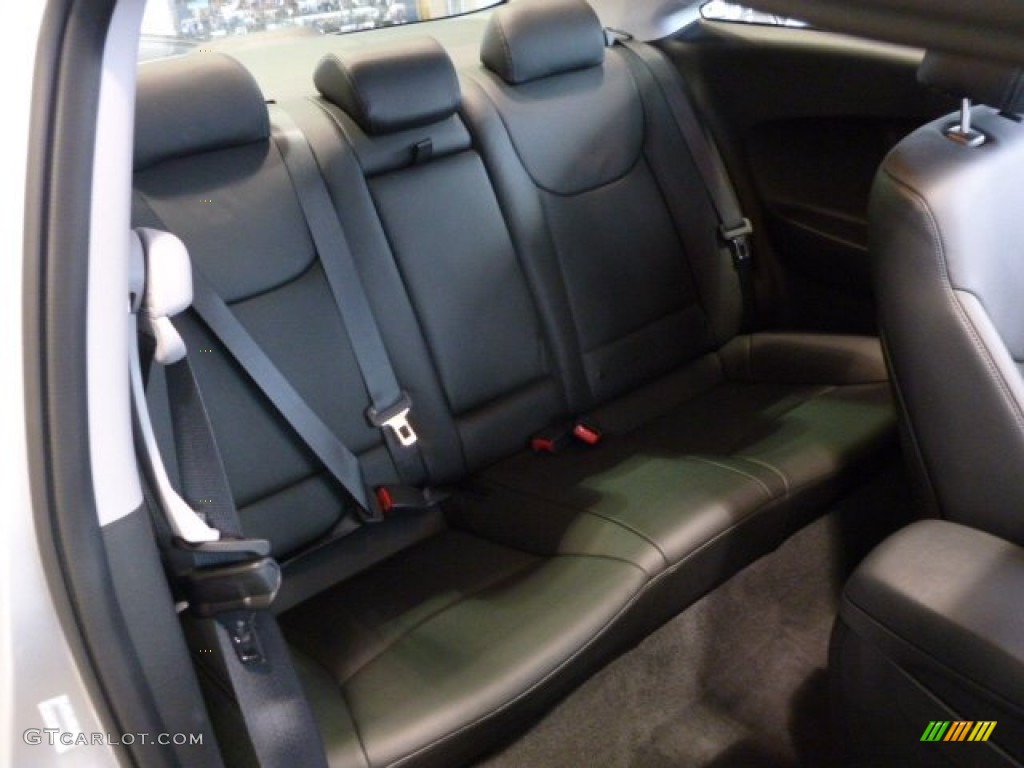 2013 Elantra Coupe SE - Silver / Black photo #12