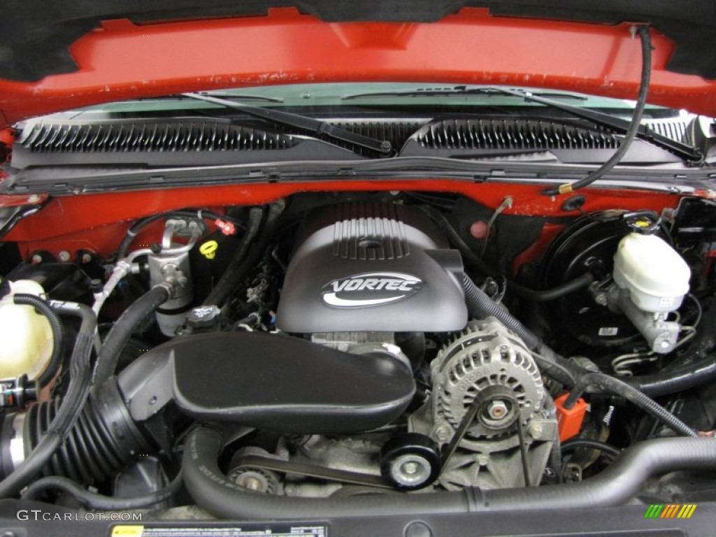 2007 Chevrolet Silverado 1500 Classic LS Extended Cab 4x4 5.3 Liter OHV 16-Valve Vortec V8 Engine Photo #73131549