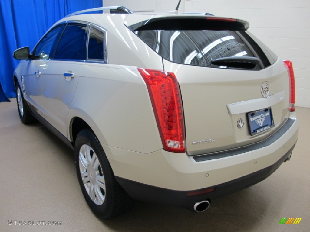 2011 SRX 4 V6 AWD - Gold Mist Metallic / Shale/Brownstone photo #6