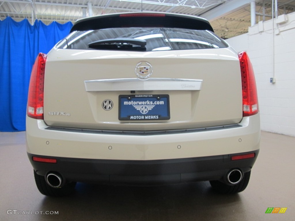 2011 SRX 4 V6 AWD - Gold Mist Metallic / Shale/Brownstone photo #8