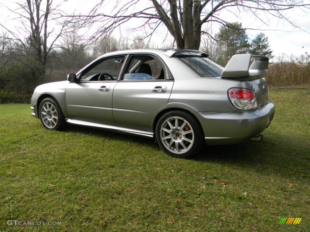 Crystal Gray Metallic 2007 Subaru Impreza WRX STi Exterior Photo #73132197