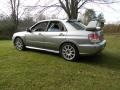 Crystal Gray Metallic 2007 Subaru Impreza WRX STi Exterior