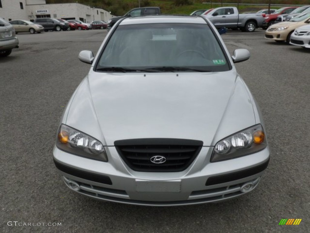 2006 Elantra GT Hatchback - Sterling Silver / Gray photo #2