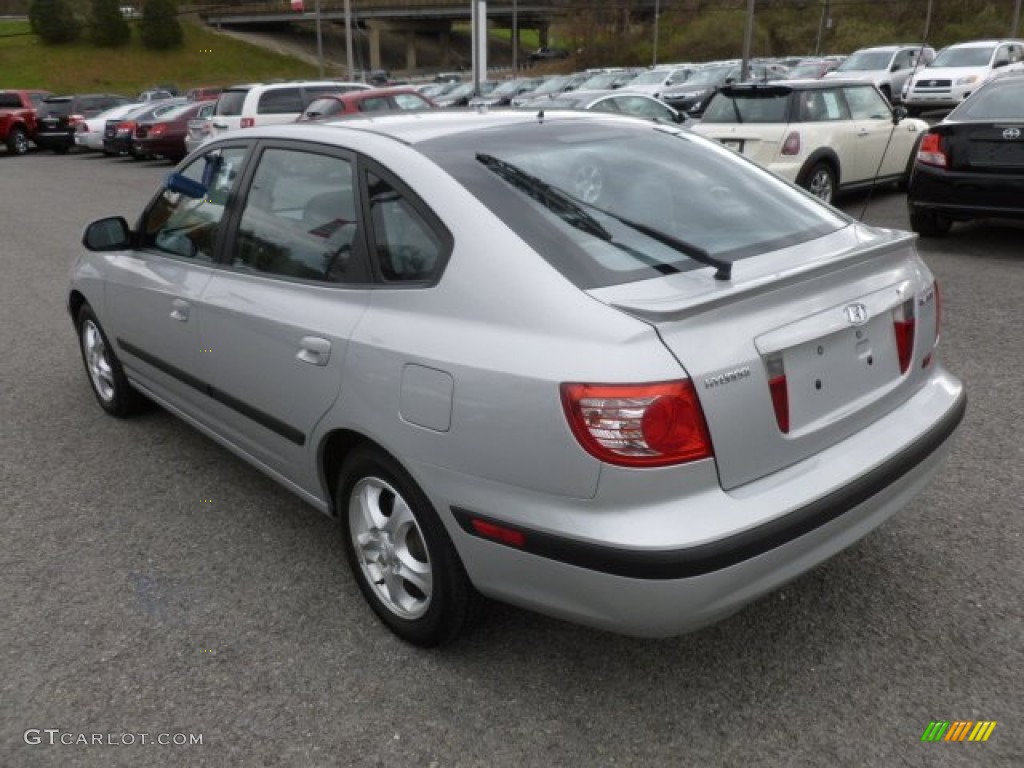 2006 Elantra GT Hatchback - Sterling Silver / Gray photo #4